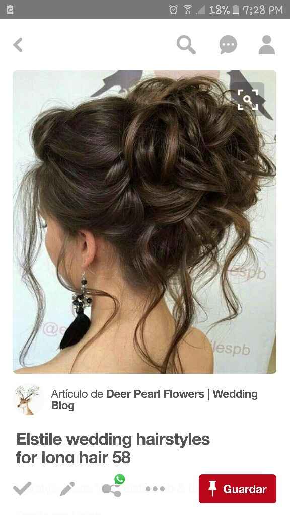 Peinado para la boda - 1