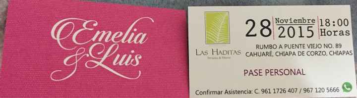 Boda tradicional - invitaciones - 4
