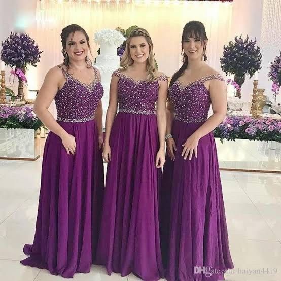 Me gustaría que mis damas vayan de color... 1