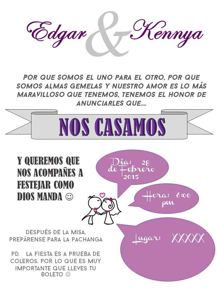 Invitación Informal