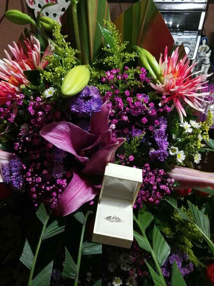  Presuman su anillo de compromiso - 1