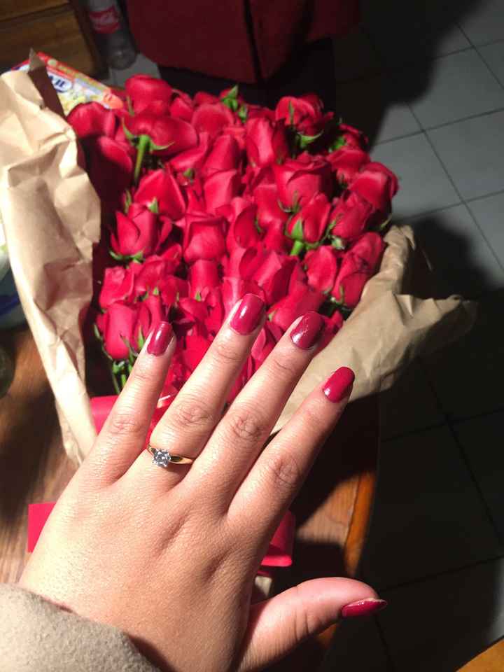 ¿como es su anillo de compromiso? - 1