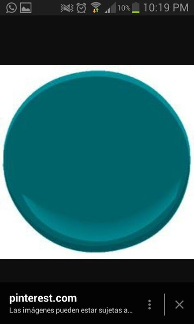 El color de mi boda, no se que tono es! - 2