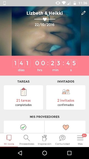 Novios que nos casamos en octubre 2016 - 1
