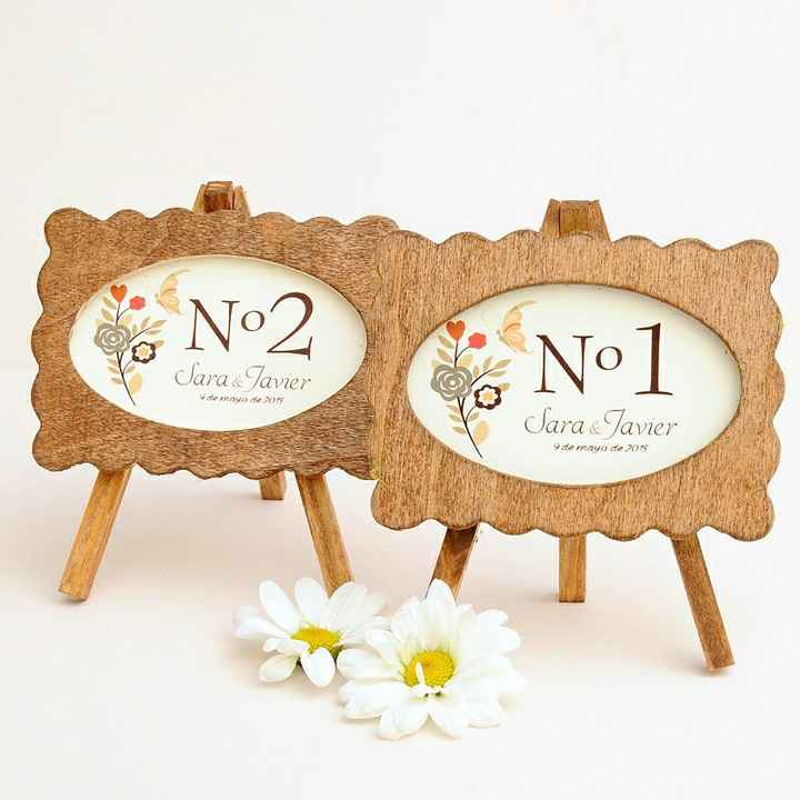 Diy numeros de mesa - 1