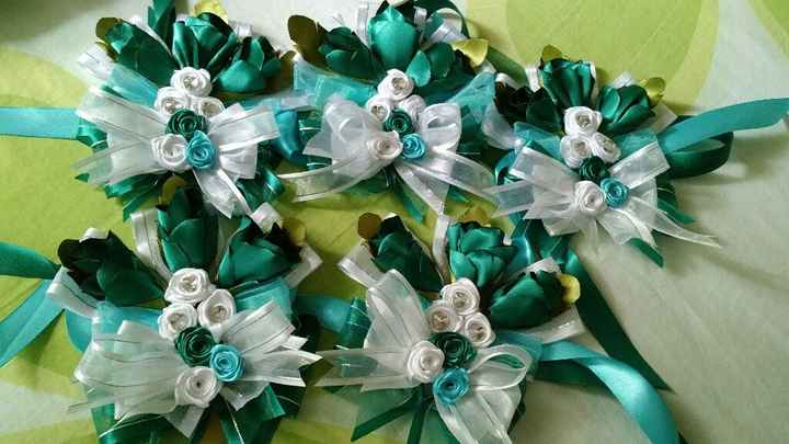 Corsages diy terminados! ✔ - 1