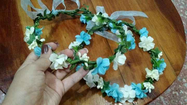 Coronas de flores de aliexpress - 1