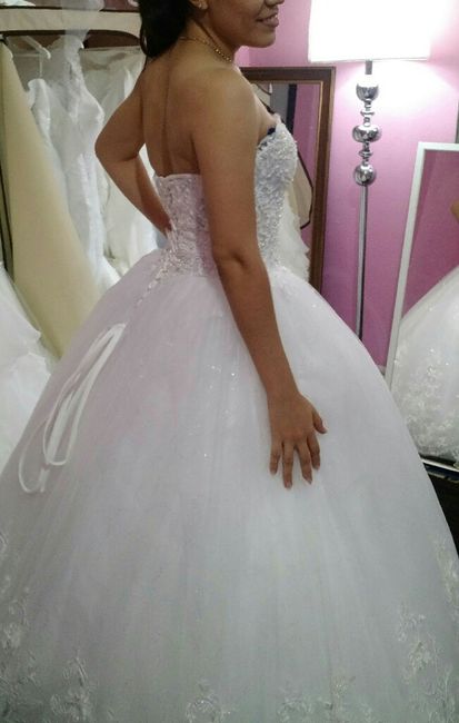 Y así le dije que ¡si a mi vestido de novia! 👰 - 4