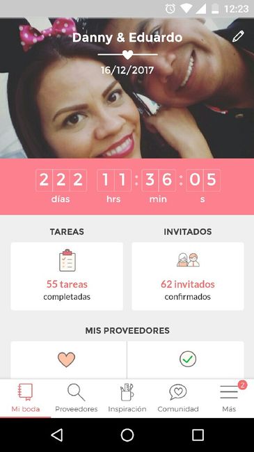 Que marca tu contador?? 👰🏻 cuantos días te faltan? 💍 - 1