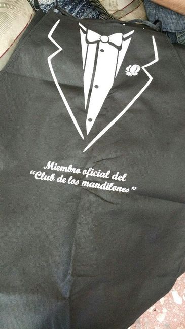 Llegaron mis mandiles de festiboda - 2