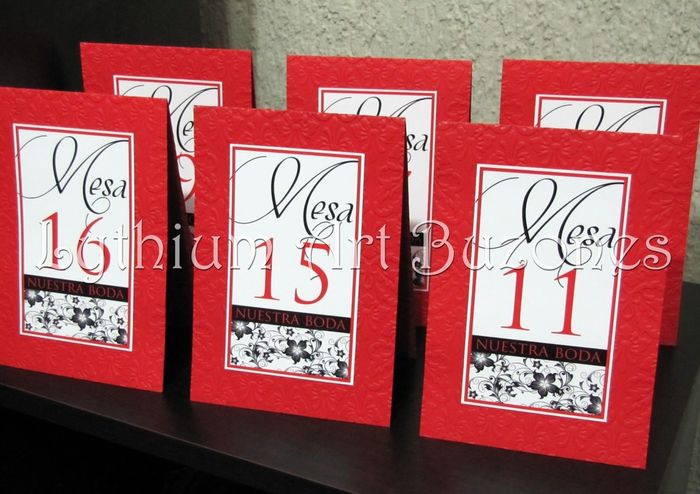 numeros de mesa