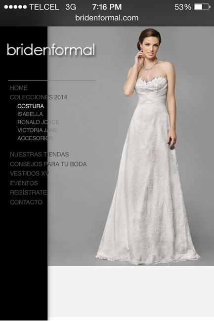 Ya elegí mi vestido!!! 👰 - 1