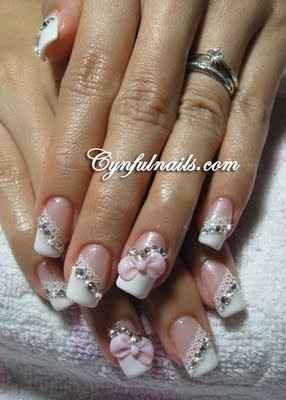 uñas para novia