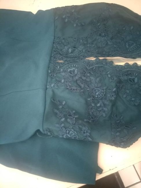 Color del vestido de damas ¿? - 1