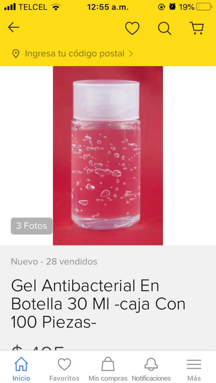Ayuda! Etiquetas para gel anibacterial - 1
