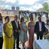 Mesa de honor, boda civil - 1