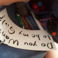 ¿Hizo algo especial cuando te pidió que fueras su novia? - 1