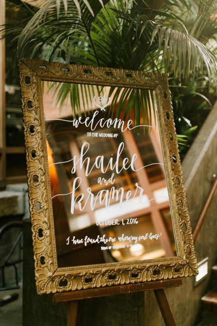 Letreros de recibimiento - 2