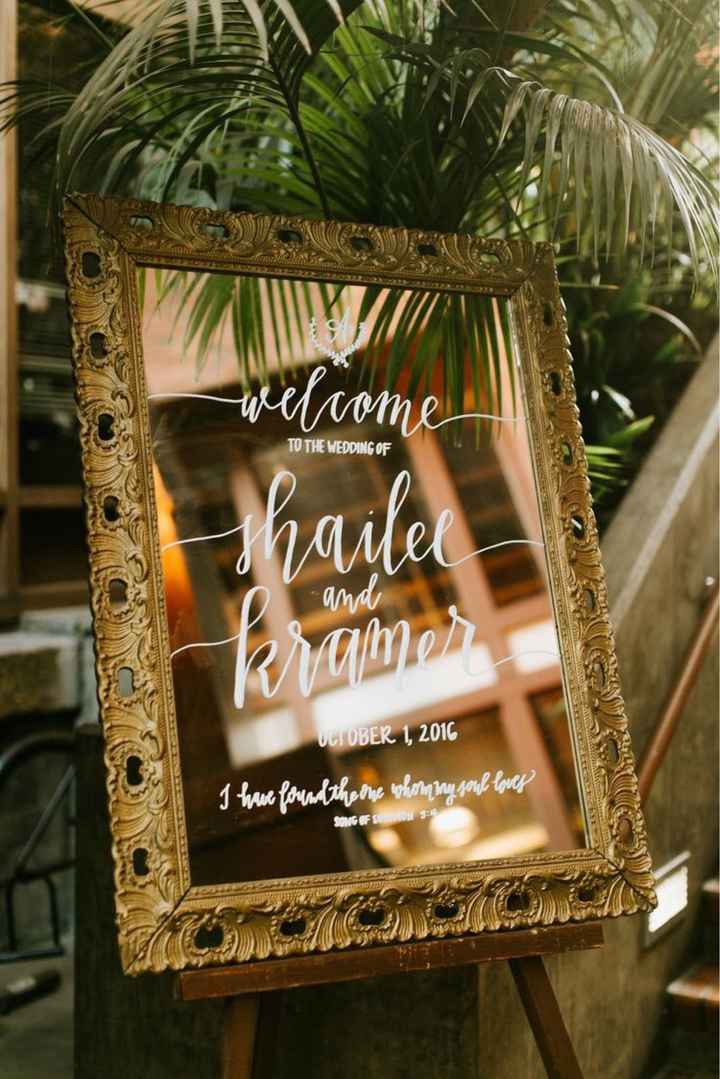 Letreros de recibimiento - 2