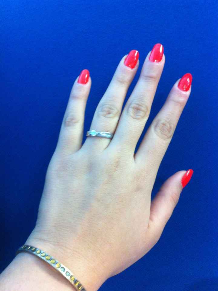 Mis anillos de compromiso