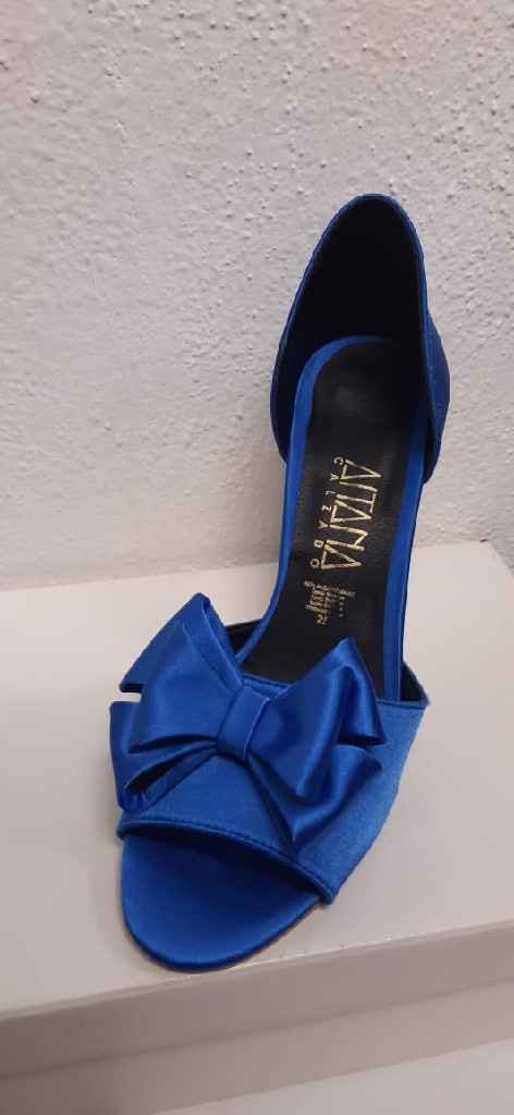 Zapatillas azules - 1