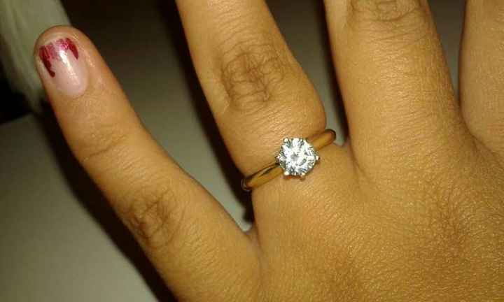 ¿Ya presumiste tu anillo de compromiso? - 1