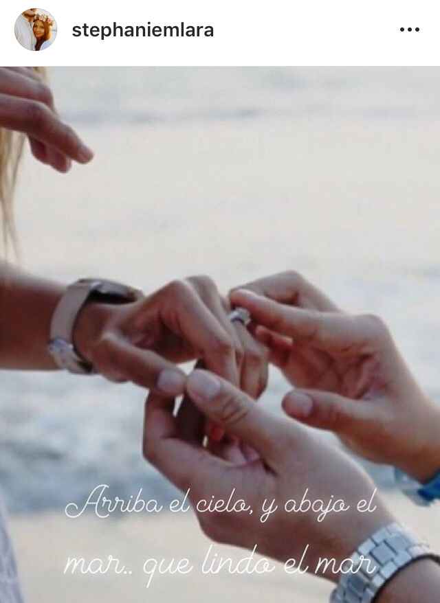 Si hubieras podido elegir el anillo de compromiso.. - 1