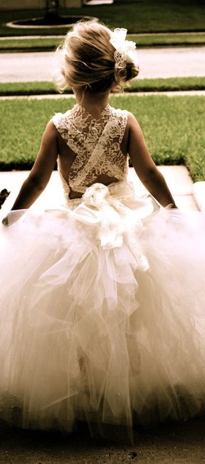hermosa vestido para niña 