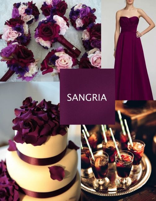 ¿De qué colores serán los vestidos de sus bellas damas? - 1