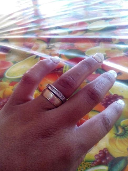Presuman su anillo+argolla - 1