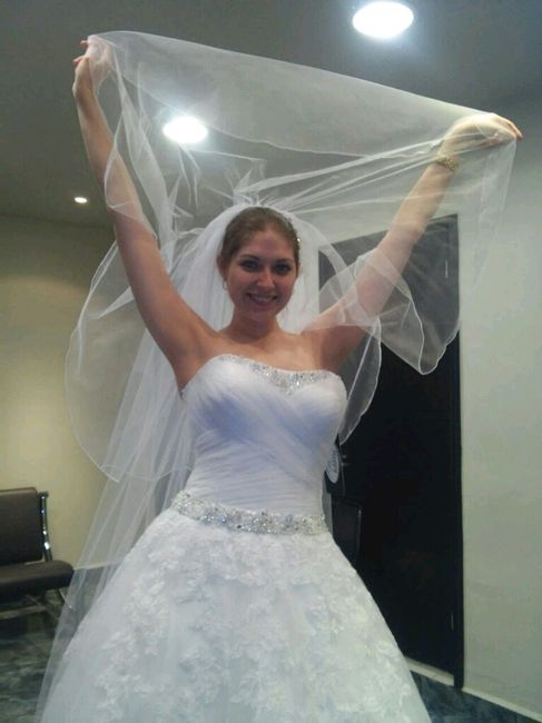 Presentando mi vestido de novia - 2