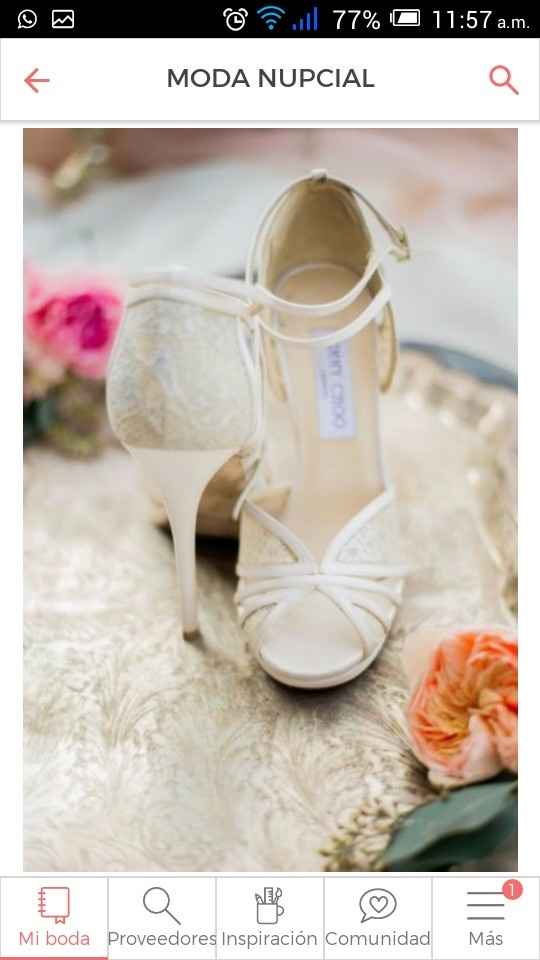 "mi novio me imagina con este look de novia" - 5