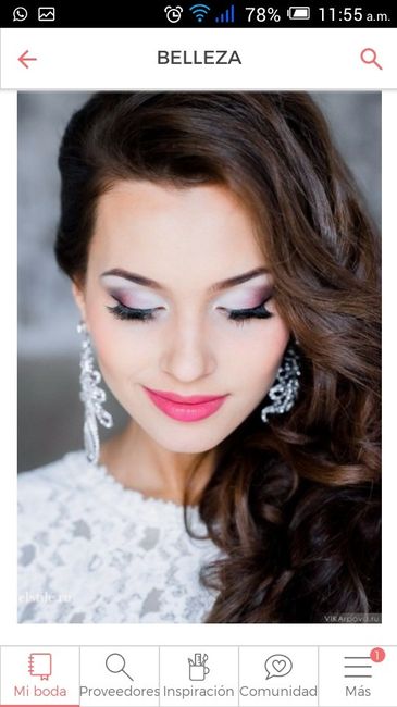 "mi novio me imagina con este look de novia" - 3