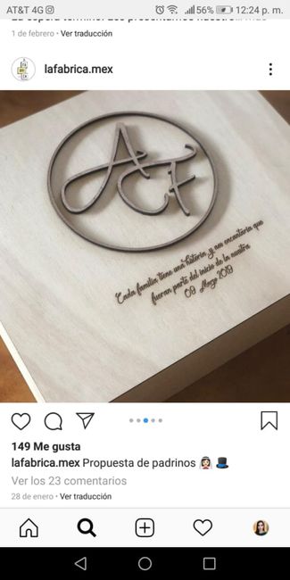 ¿Qué les regalarías a los padrinos? - 1