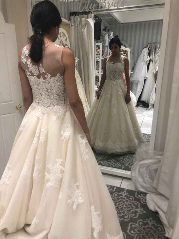 Vestido novia flor 3 d en Gdl - 1