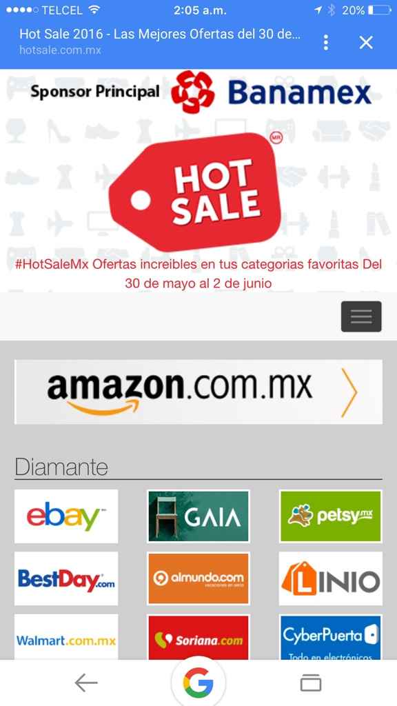 Alguien ya checo la hot sale? - 1