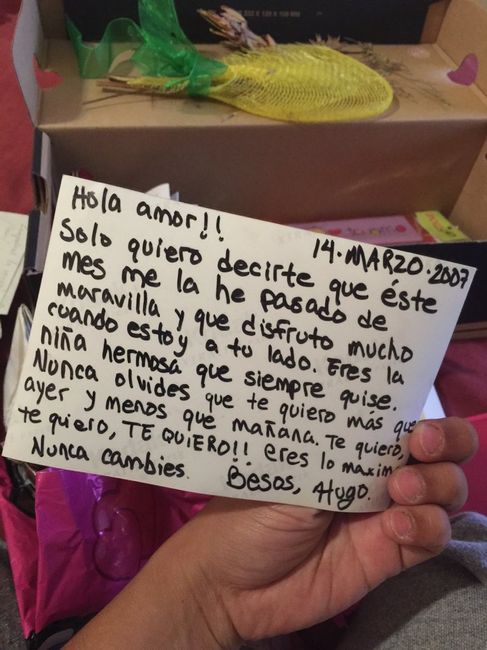 Su primera carta, la tienen? - 1