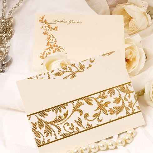 boda en dorado con blanco