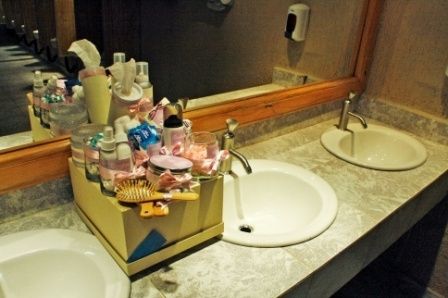 idea de canasta de baño