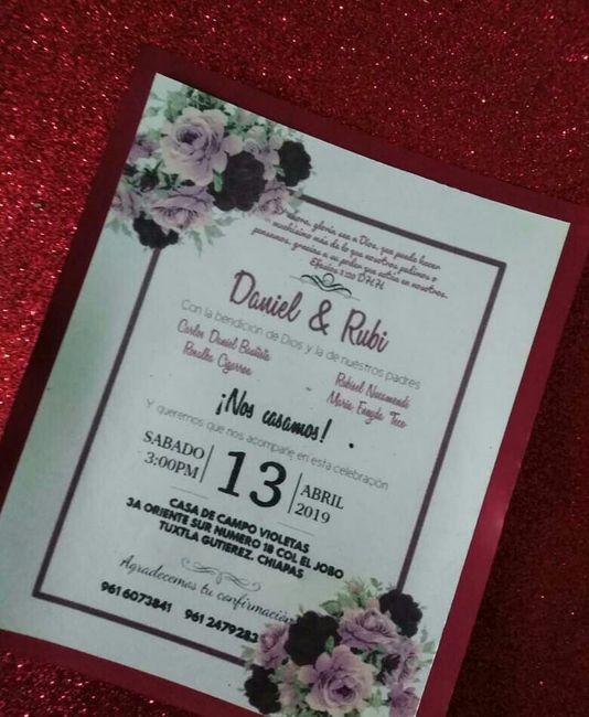 ¿Cuánto vas a gastar en las invitaciones? - 1