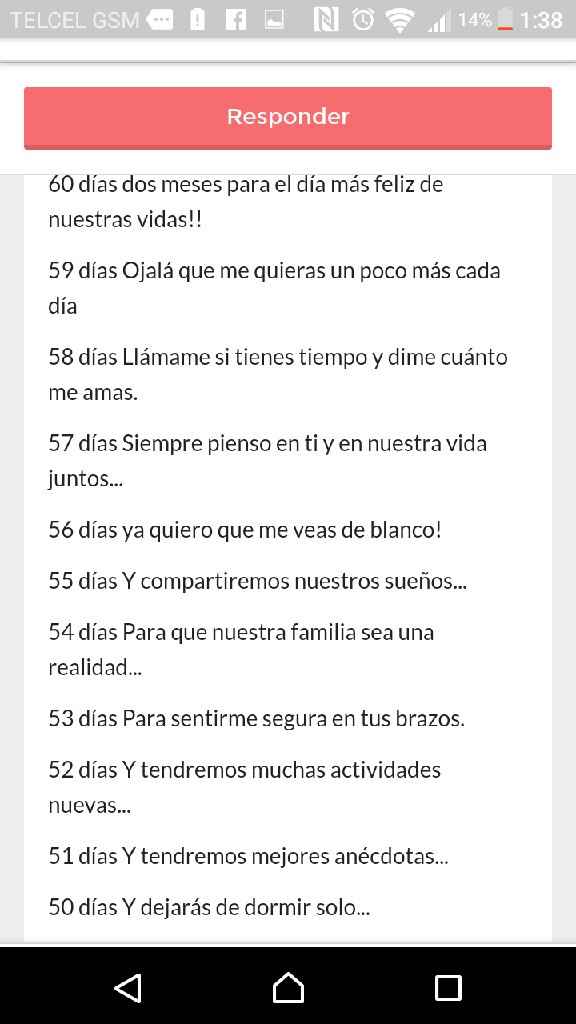 Oficialmente se acabo el día 100 antes de la boda - 4