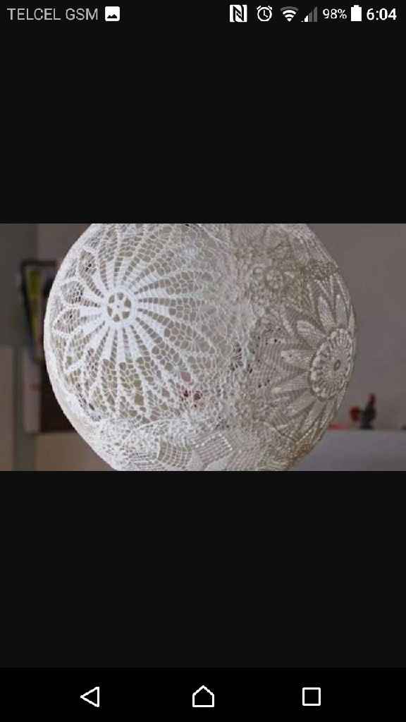 Decoración con lamparas de papel - 2