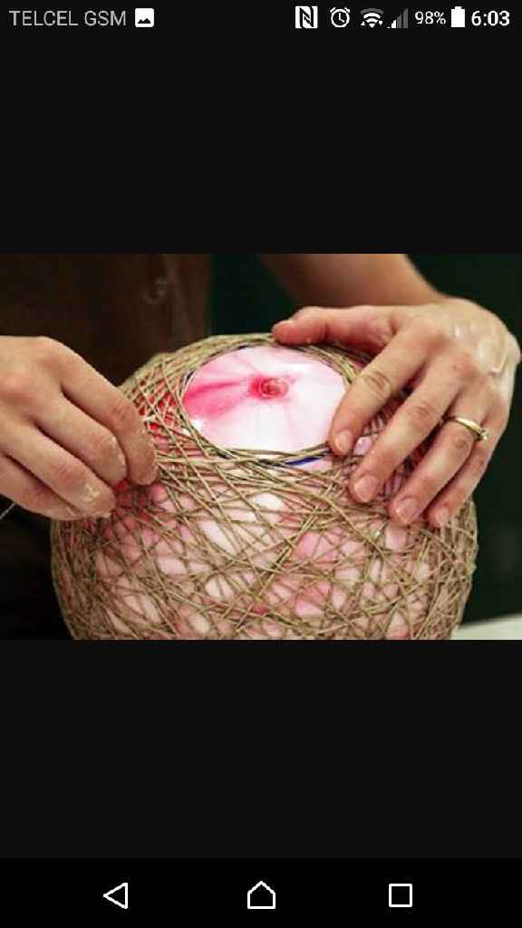 Decoración con lamparas de papel - 3