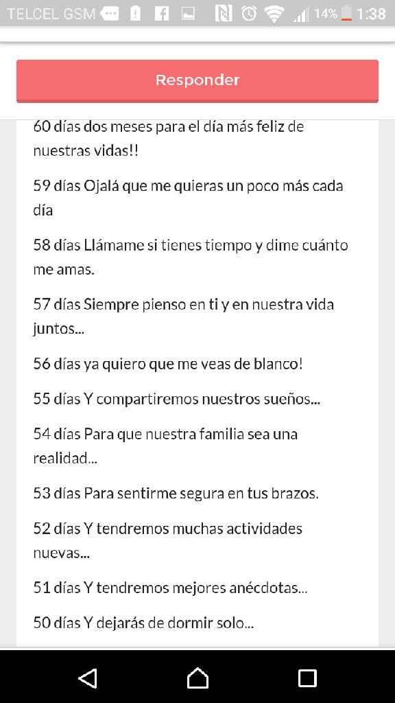  Reto de los 100 mensajes - 5