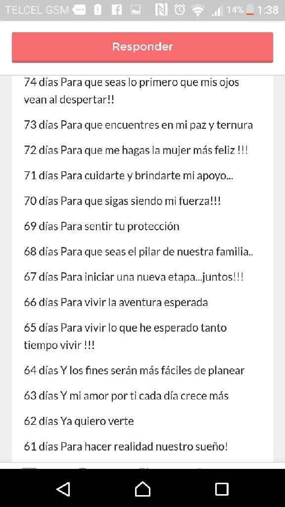  Reto de los 100 mensajes - 6