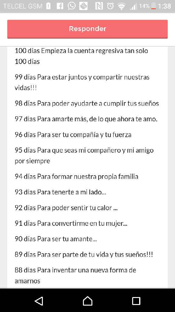  Reto de los 100 mensajes - 8