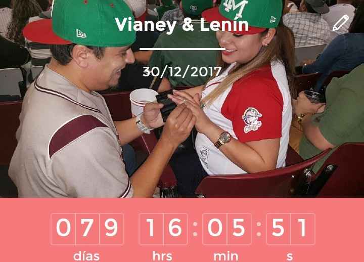 ¿Cuántos días faltan para tu día B? - 1