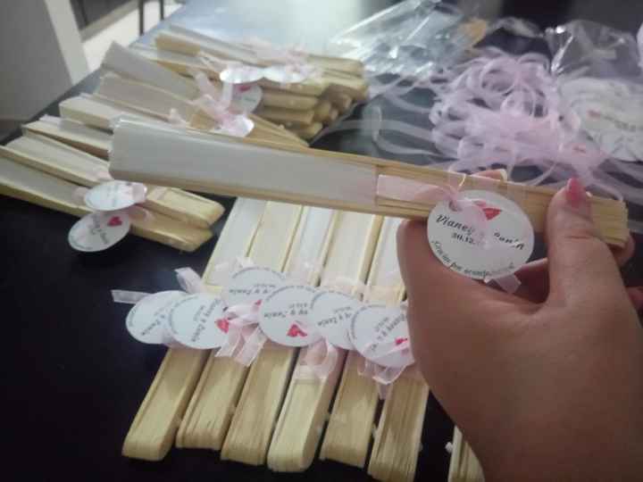  Recuerdos : etiquetar abanicos , check✔️ - 1