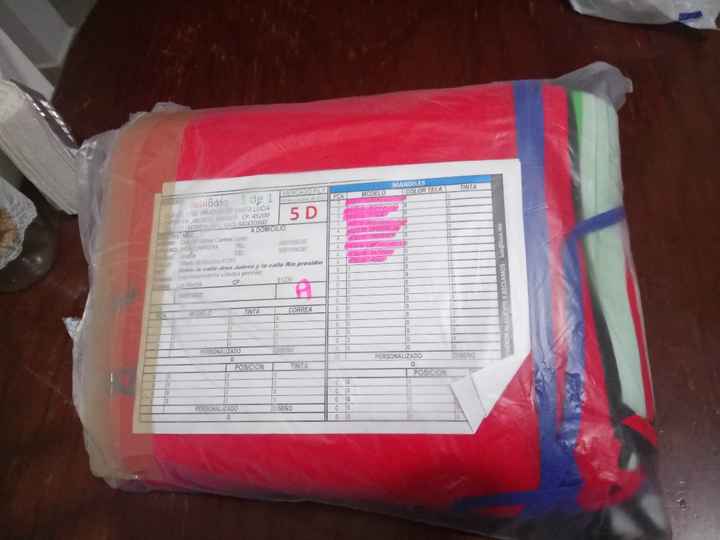  Llegaron  mis mandiles de festiboda.. - 2