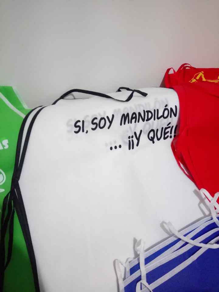  Llegaron  mis mandiles de festiboda.. - 5